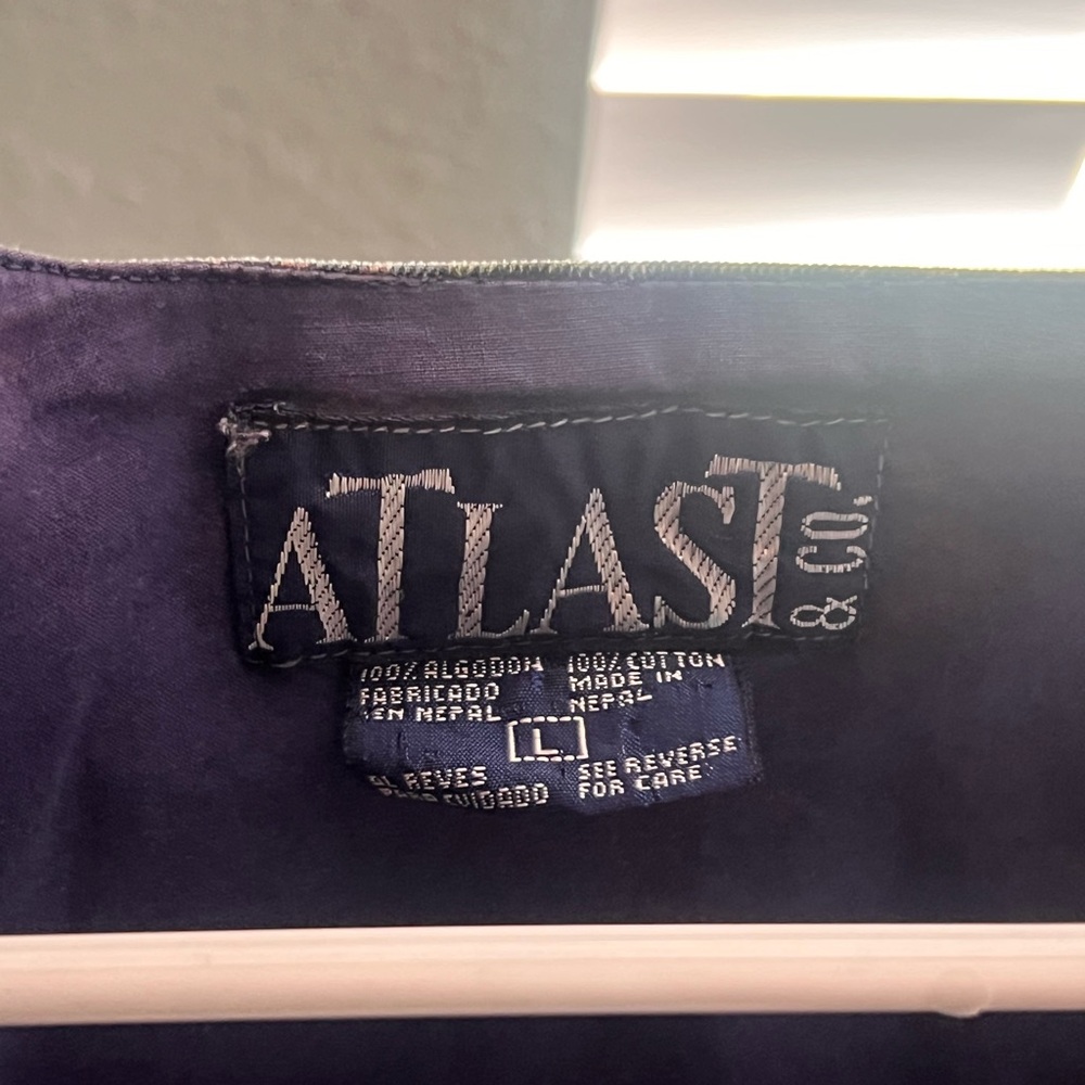 Atlas Co. 100% Cotton vest VINTAGE